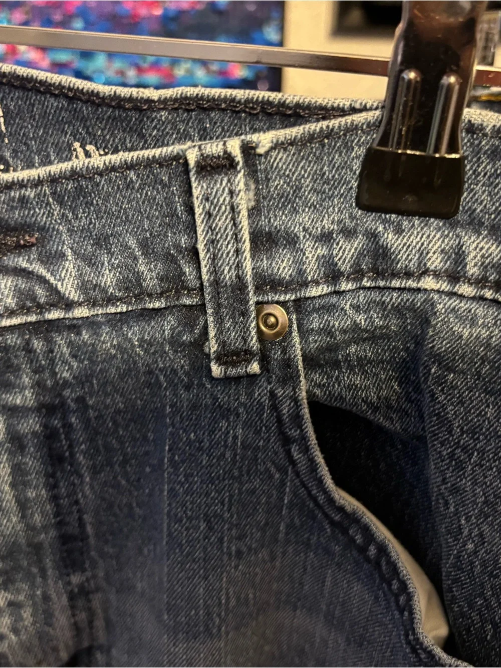 Classic Blue Men’s Straight-Leg Jeans